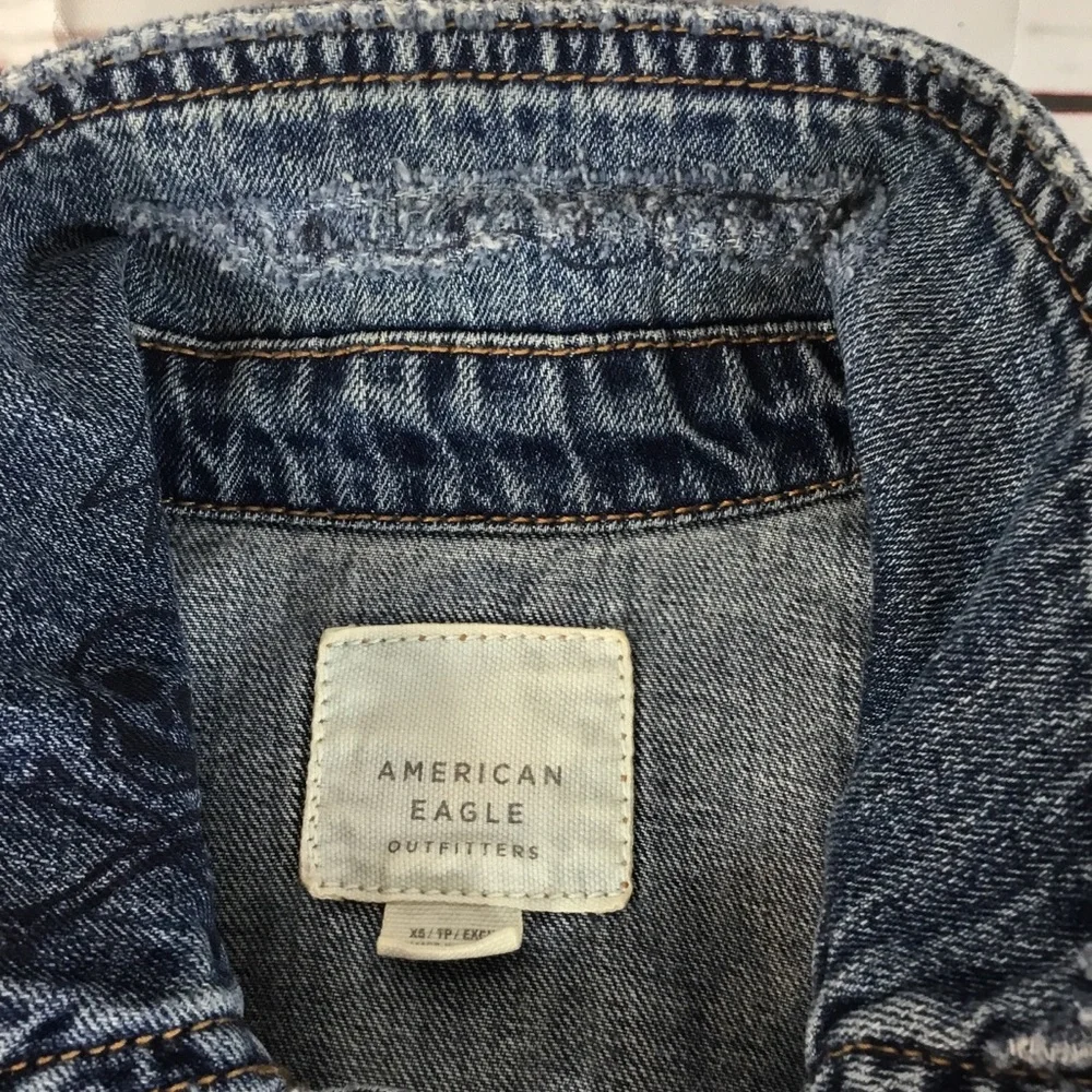 American Eagle Outfitters‎ Graffiti Denim Jacket